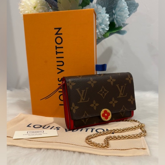 2019 Louis Vuitton Flor Wallet w Box & Dust Bag 🎁 - Picture 4 of 15